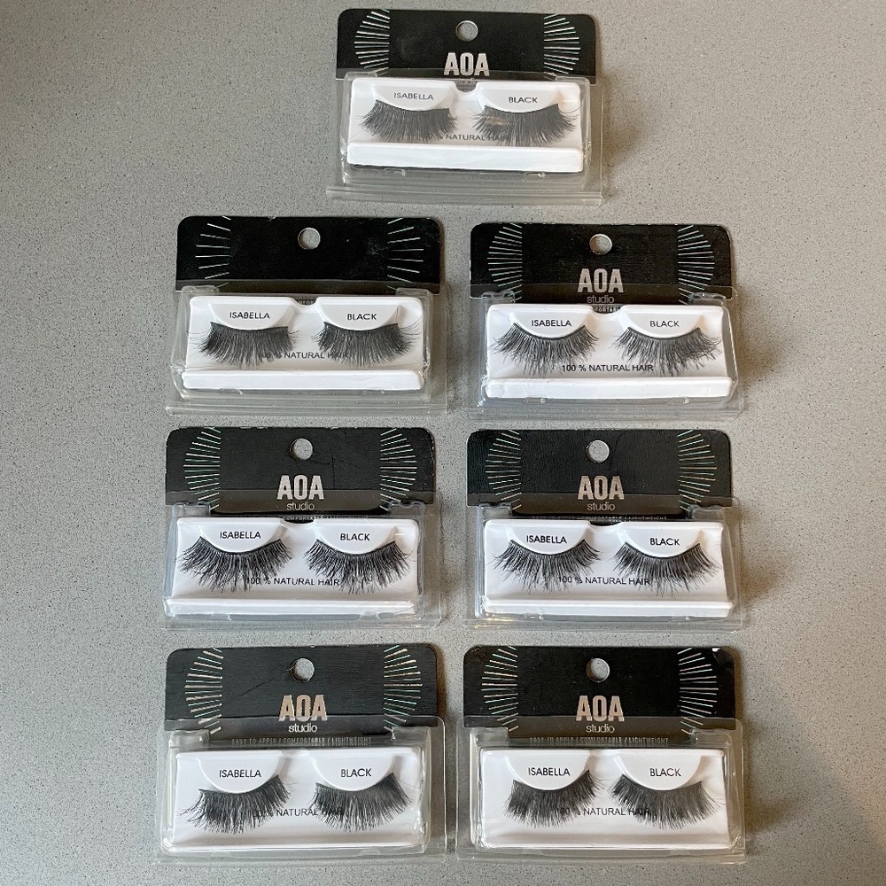 AOA Studio Eyelashes - Isabella 7 pair